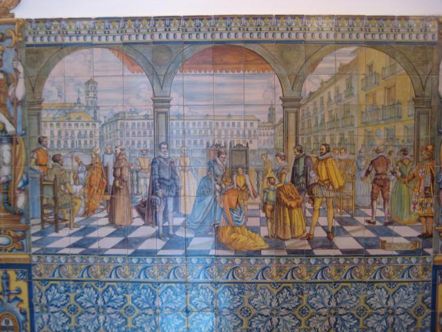 Palacio de los Pimentel (Valladolid) - Representación de los Autos de Fé